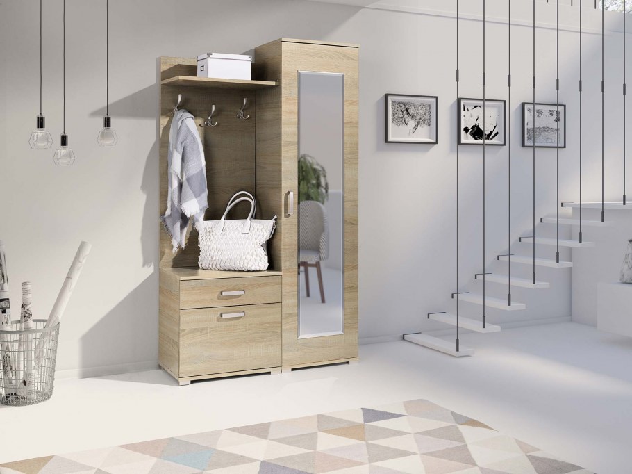 Прихожая Хьюстон дуб сонома