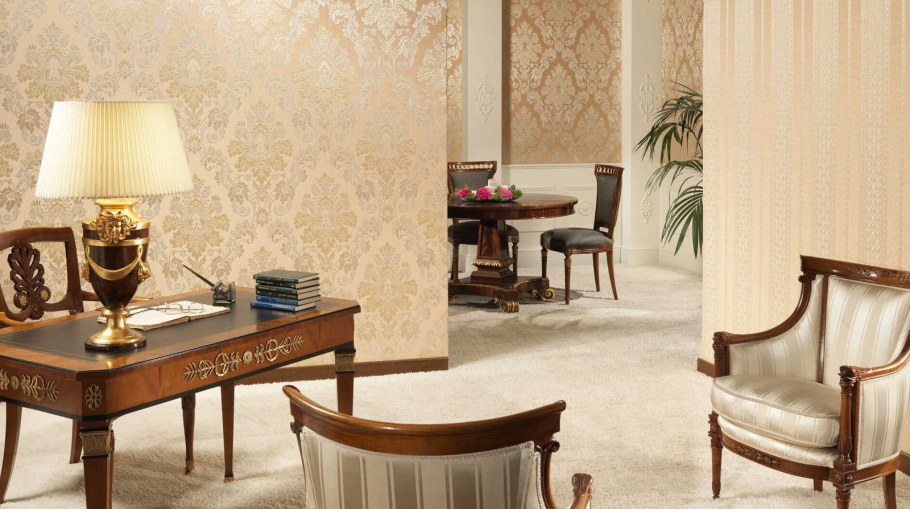 Обои для зала в квартире без мебели