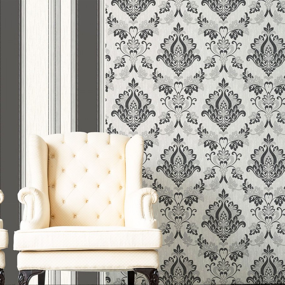 Обои 715-55 в интерьере