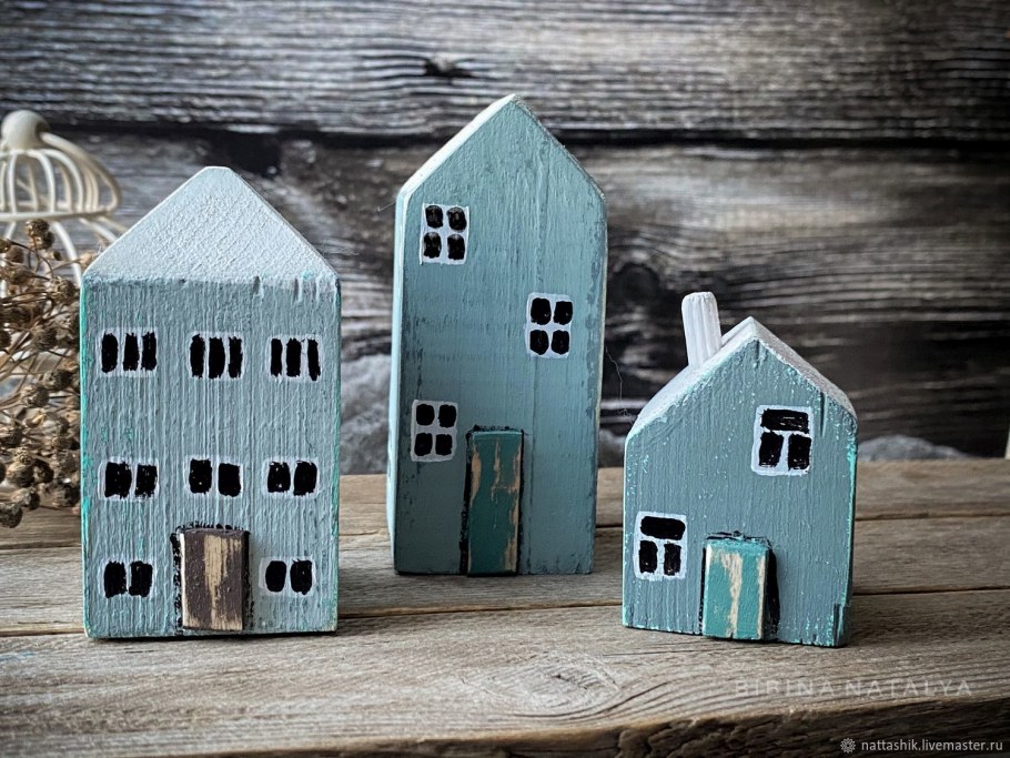 Сканди домики декор