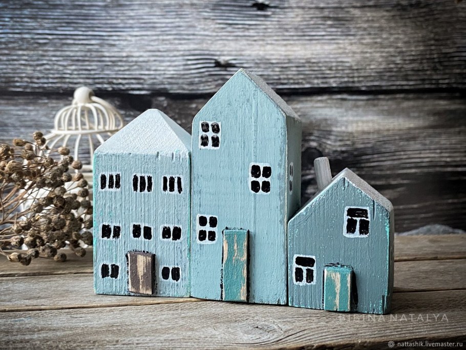 Карандашница домик Сканди Eco