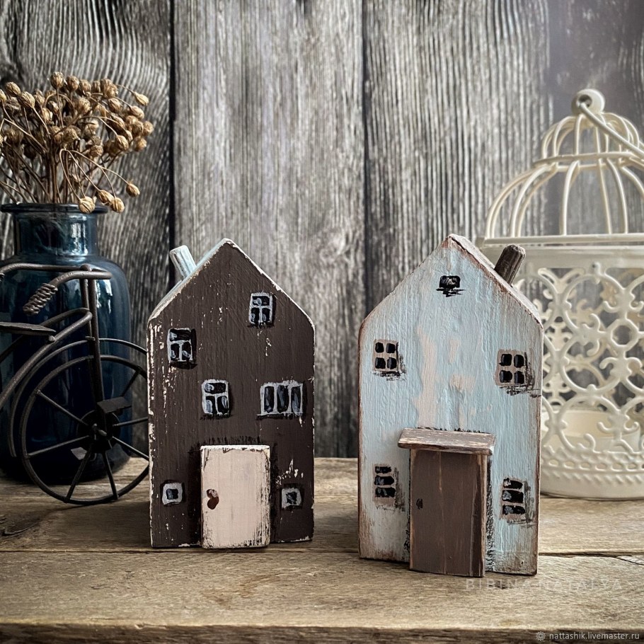 Домик Сканди из картона