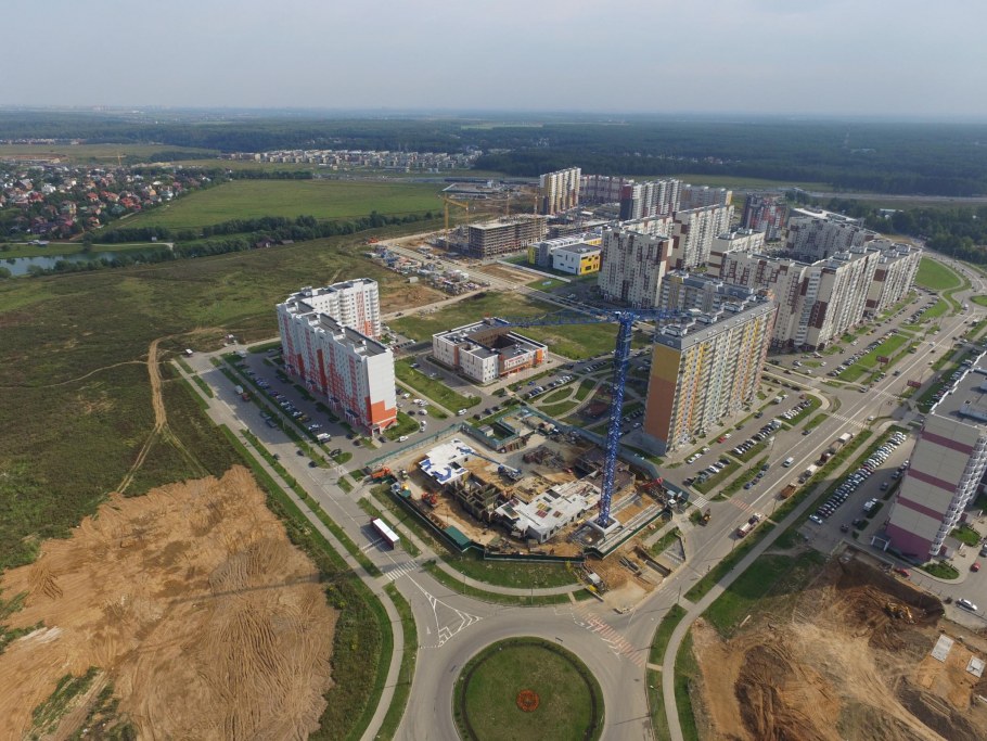 Москва новые Ватутинки микрорайон