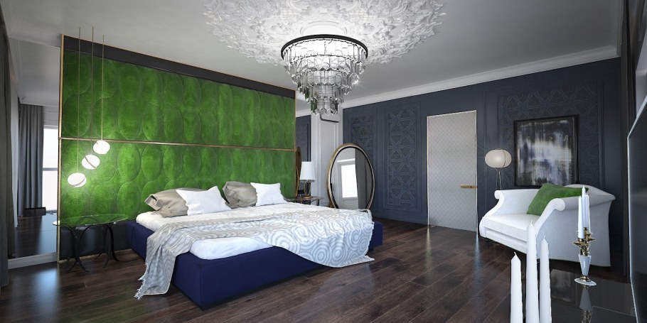 Шикарные спальни в New Yorker