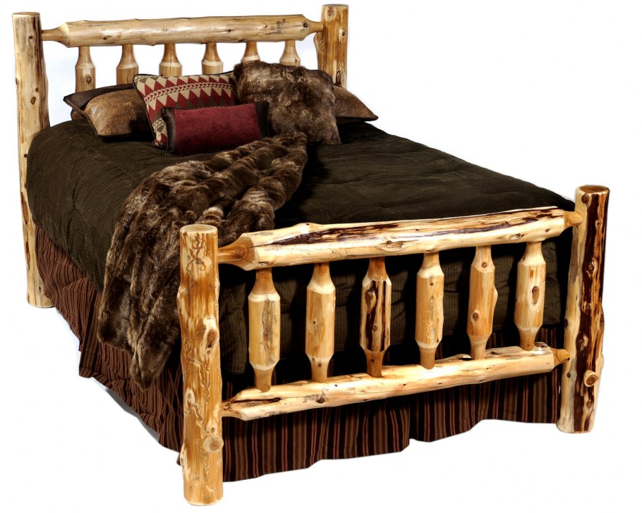 Иван Бережняк рустикальный стиль кровать