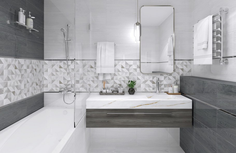 Gregory декор бежевый 25х50