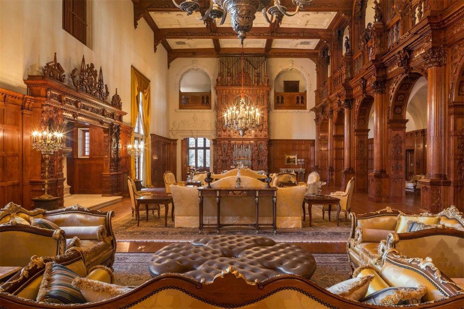 Интерьер особняка викторианской эпохи