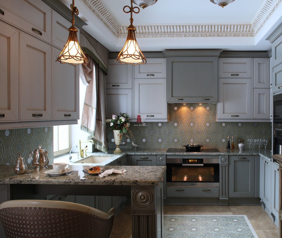 Кухня в стиле Нео Прованс