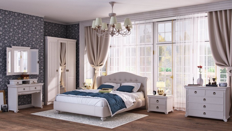 Спальня Амели дуб Прованс