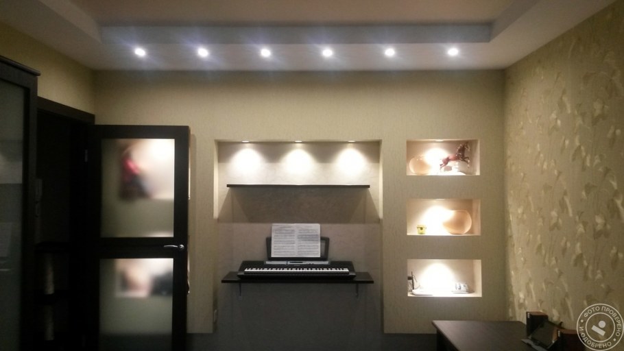 Полки из гипсокартона