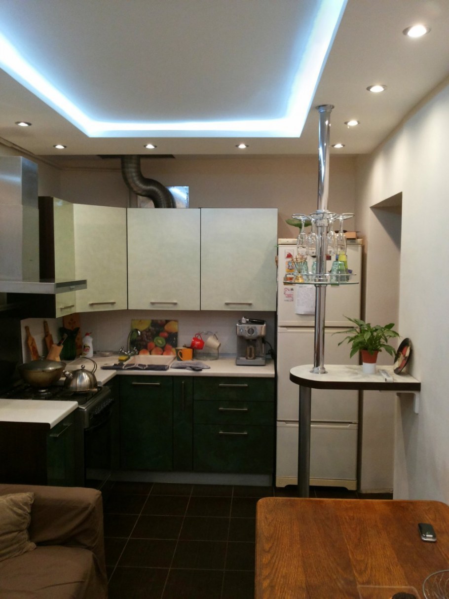 Интерьер обычной кухни