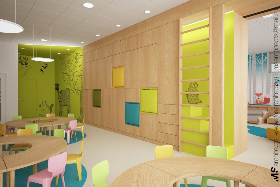 Интерьер детского центра
