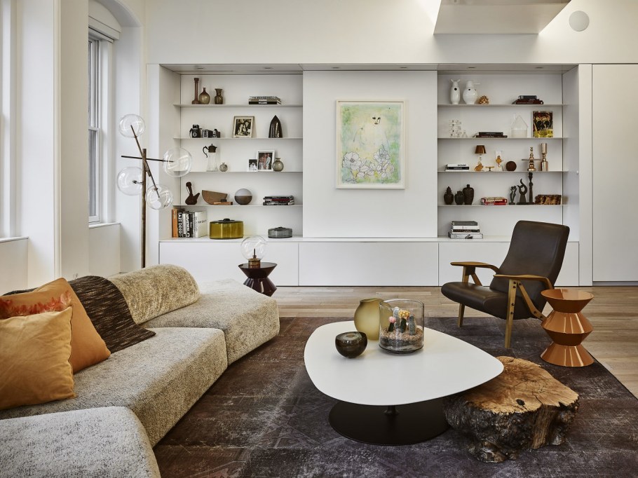 Планировка и интерьер квартир в доме утюге Нью Йорке