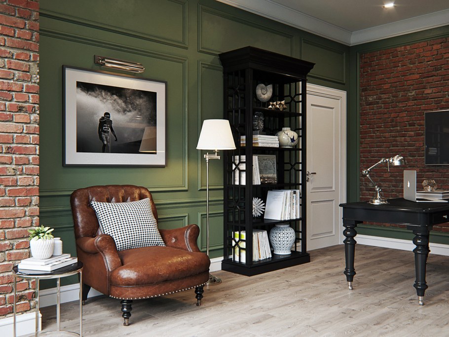 Английский стиль в интерьере