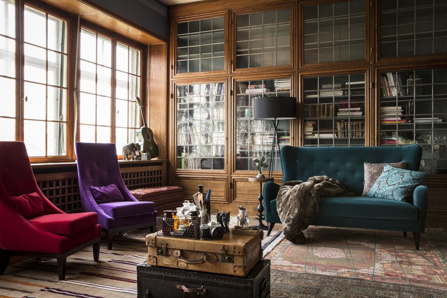 Староанглийский интерьер