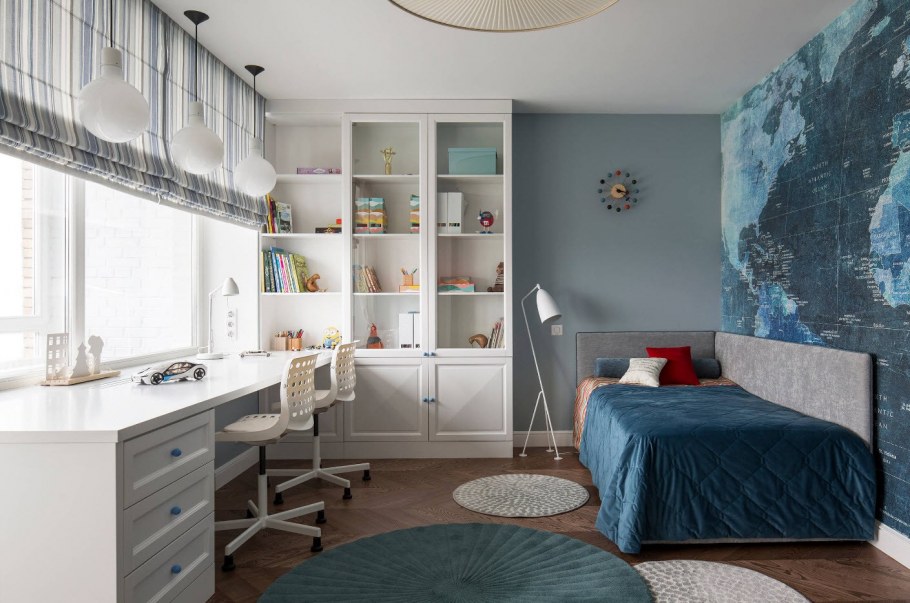 Детские комнаты для двоих детей