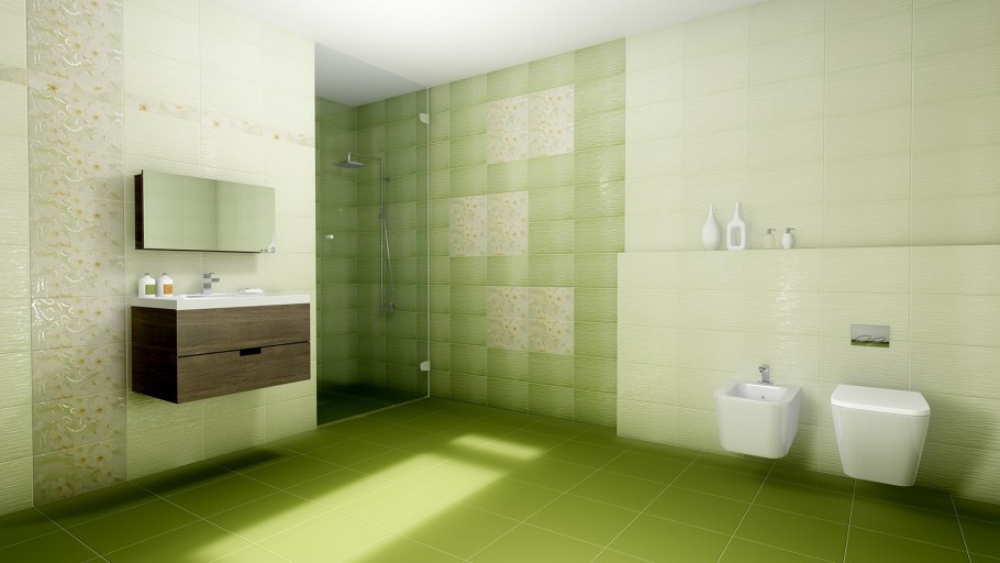 Плитка Unitile Сакура зеленый