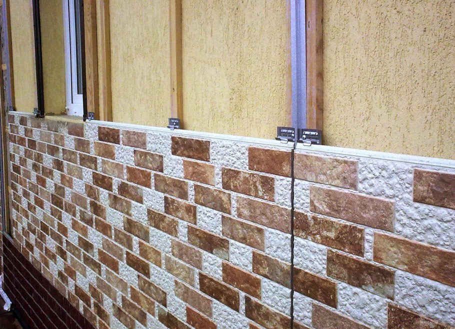 Краспан фиброцементные панели под кирпич