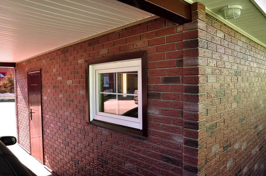 Фасадные панели под кирпич