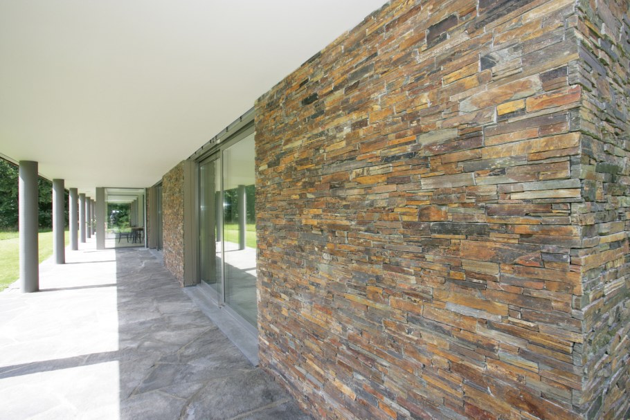 Натуральный сланец для отделки зданий