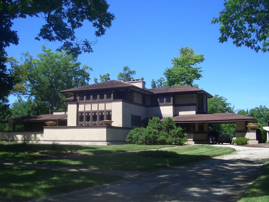 Фрэнк Ллойд Райт интерьеры