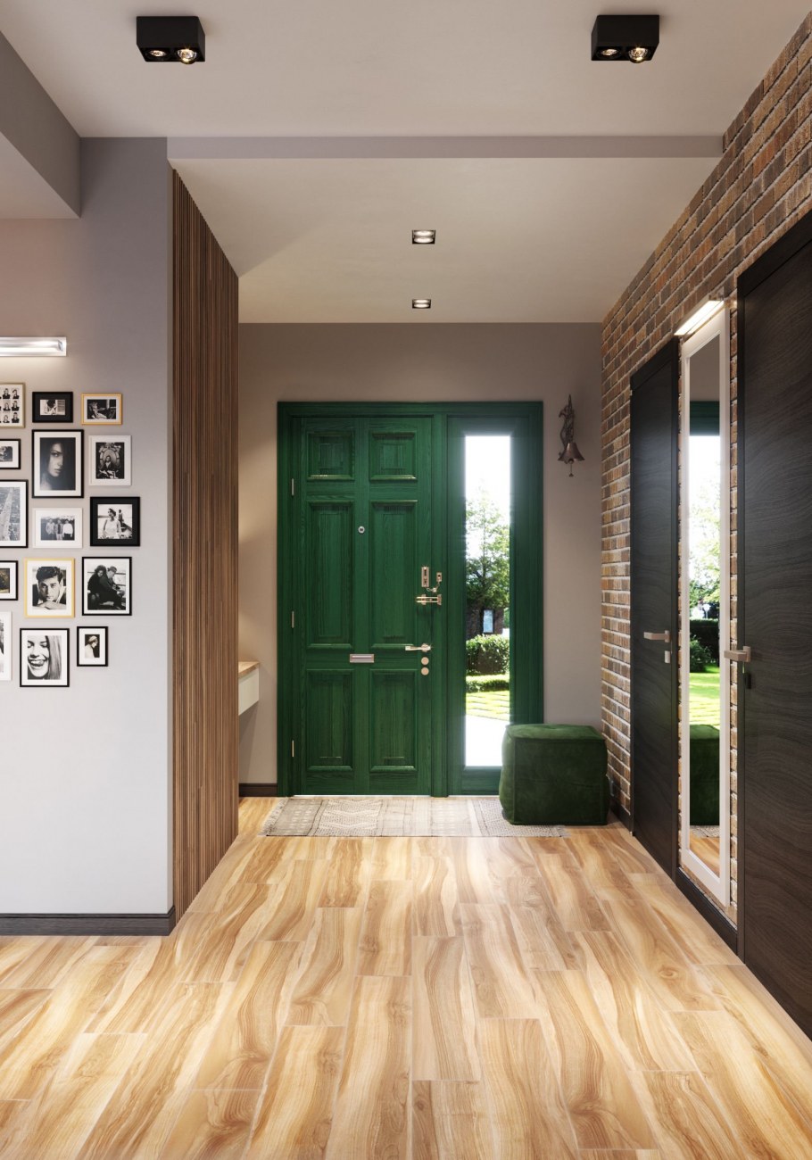 Плинтус в коридоре