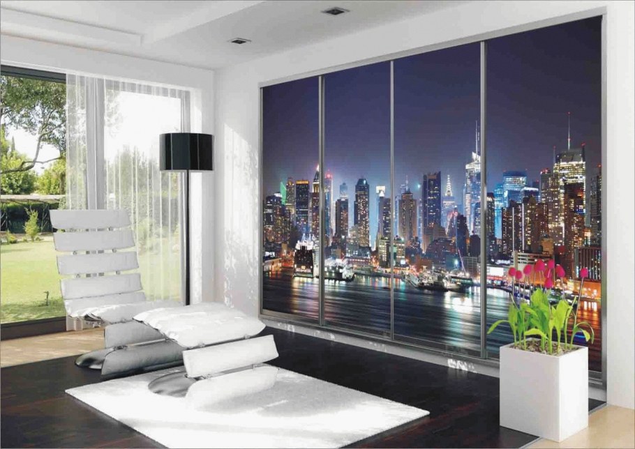 Шкаф купе с фотопечатью Нью-Йорк
