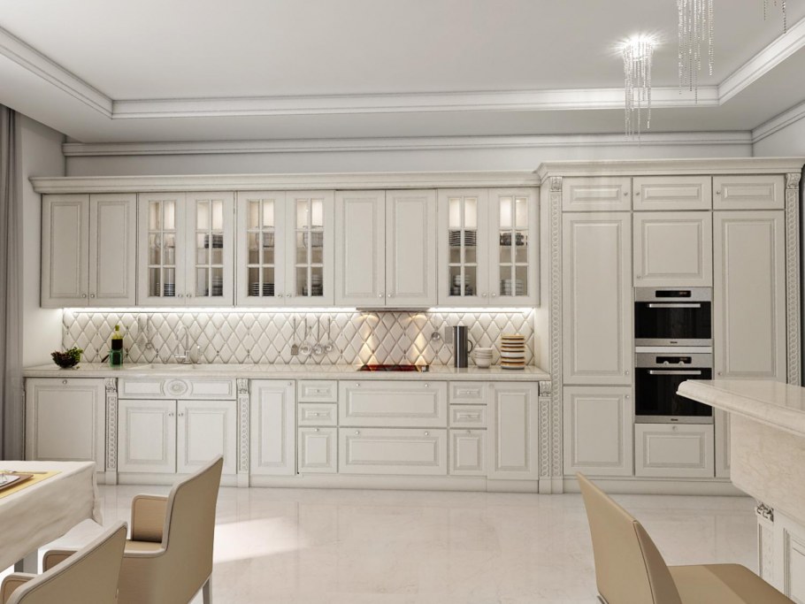 Кухня арт деко Неоклассика