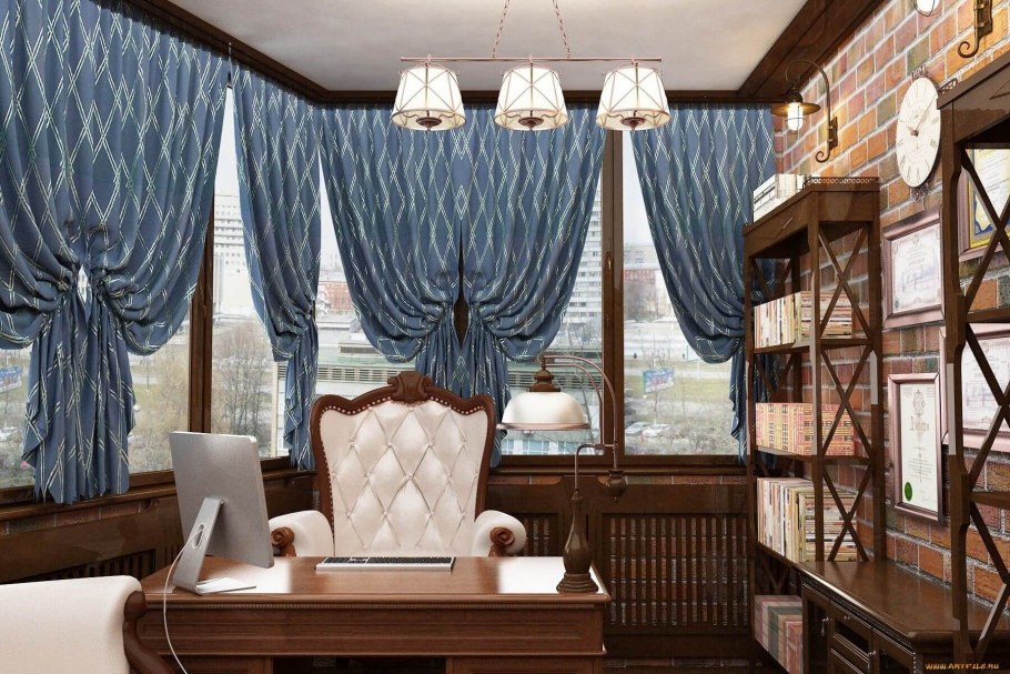 Интерьер элитного кабинета