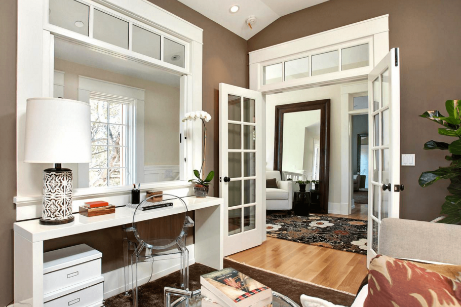 Межкомнатные окна в интерьере