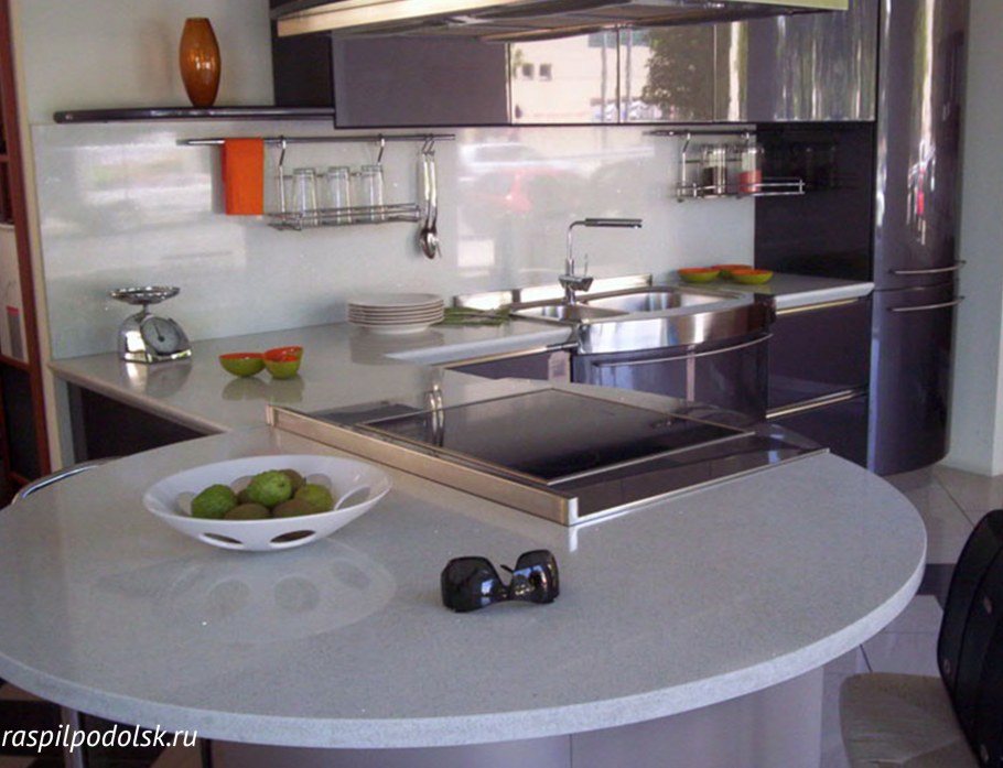 Кухни с барной стойкой