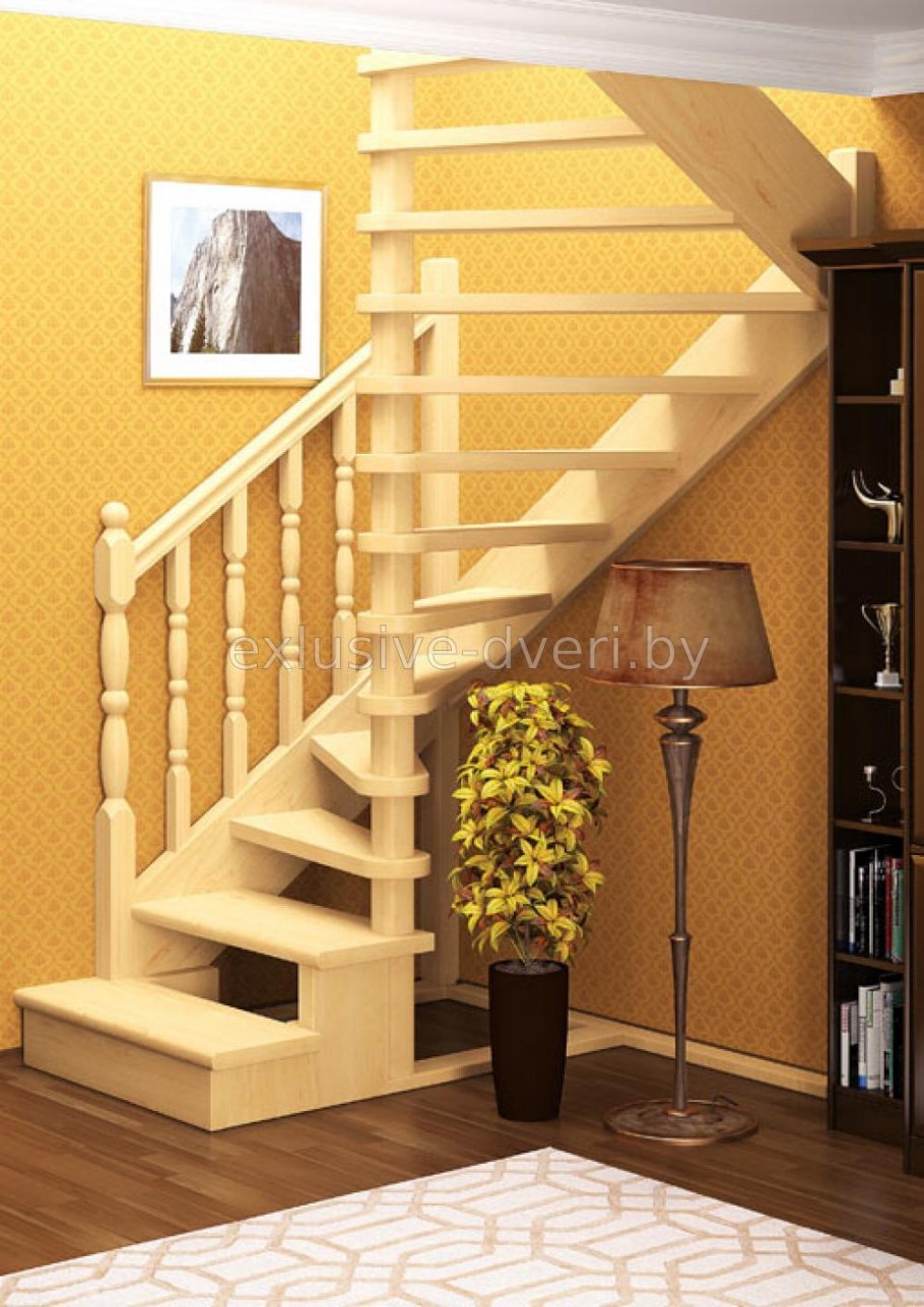 Лестница поворотная 180° лес-03 универсальная