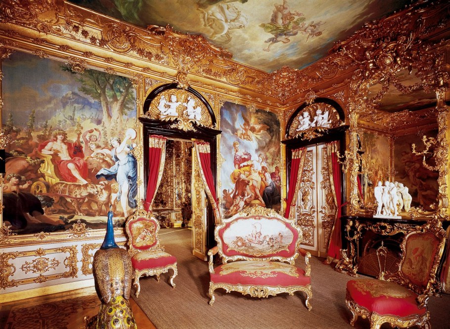 Замок Линдерхоф интерьеры