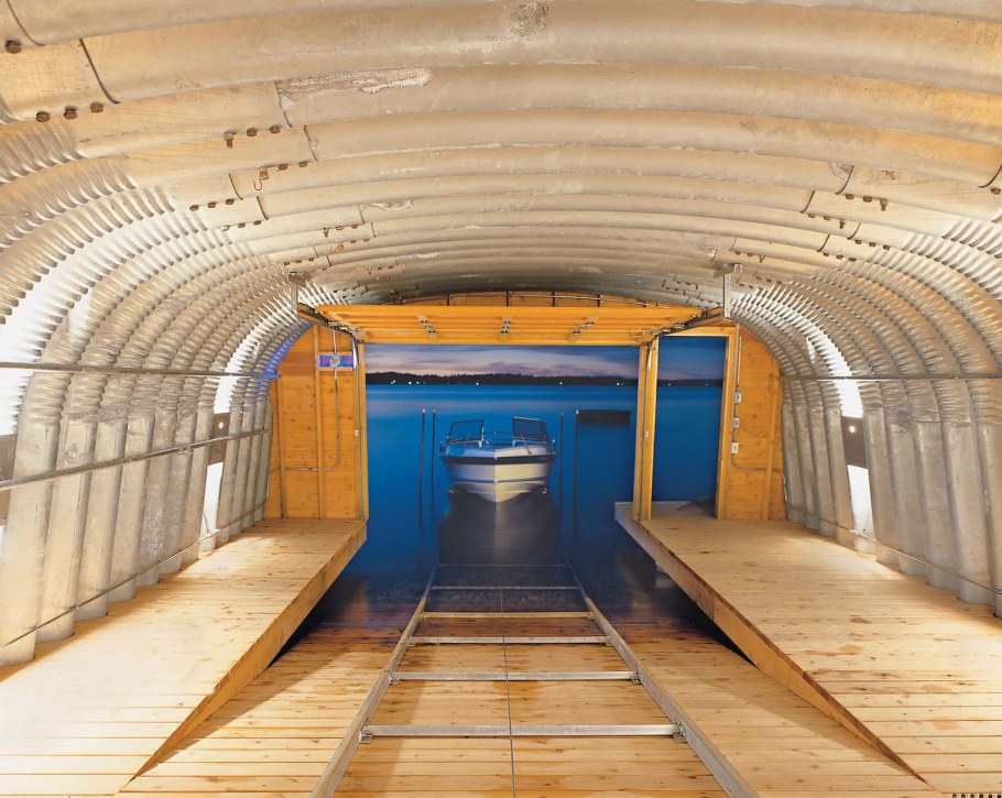 Эллинг металлический