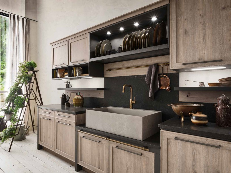 Кухня в стиле Хьюго