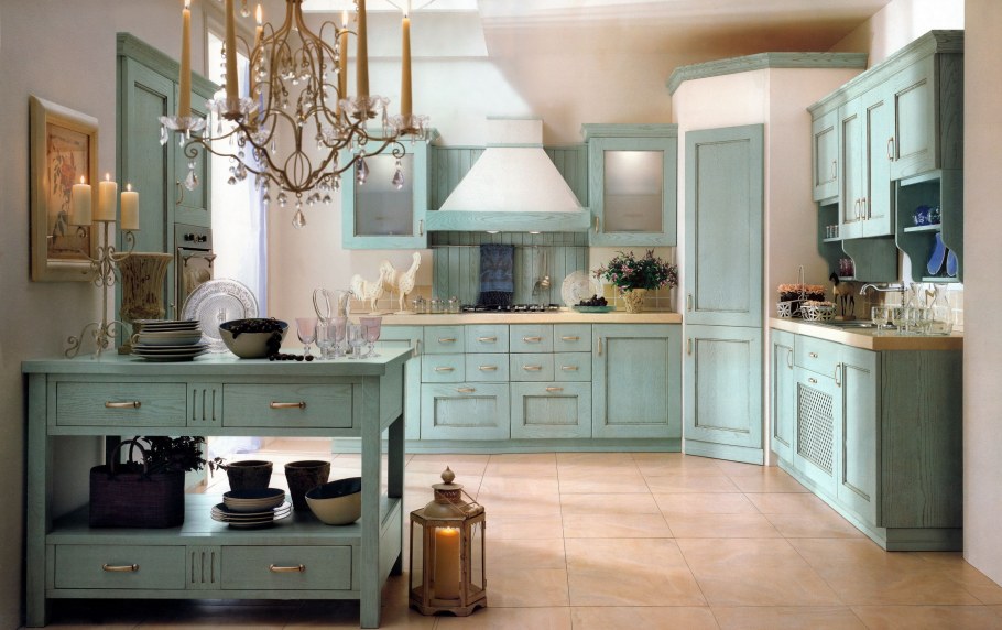 Кухня в стиле Винтаж