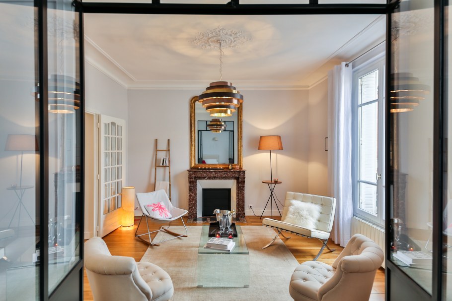 Паризьен стиль в интерьере