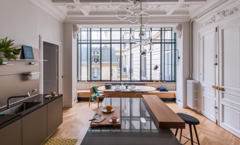 Паризьен стиль в интерьере