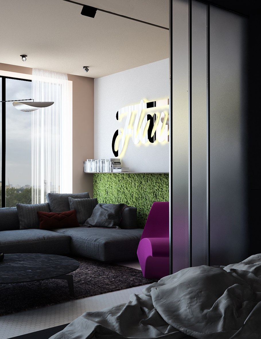 Интерьер нестандартных квартир