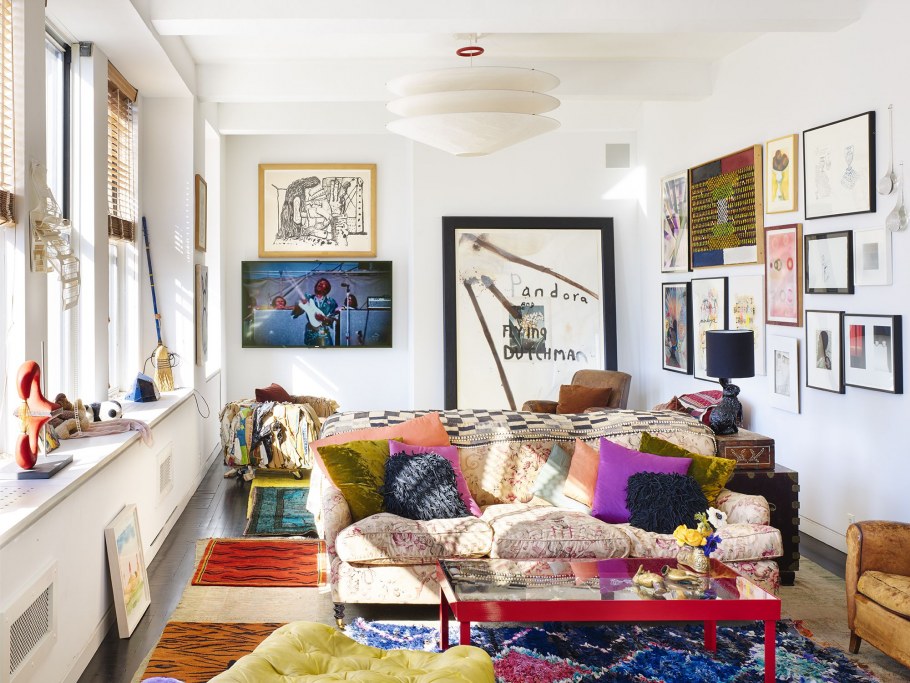 Эклектика Нью Йорка интерьеры