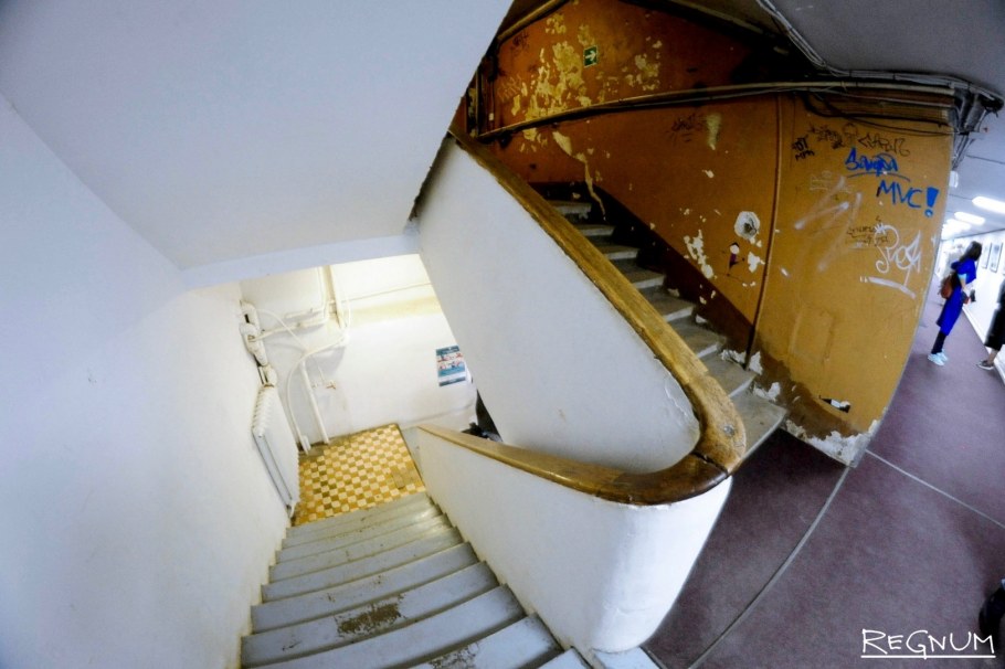 Дом Наркомфина внутри