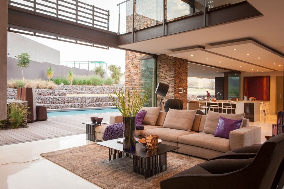 Современный интерьер в частном доме