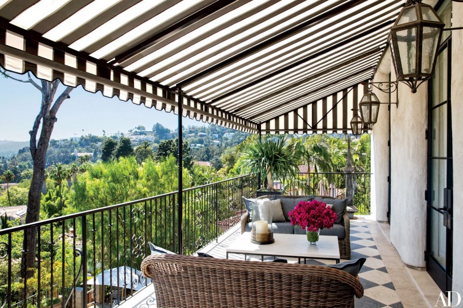 Терраса в средиземноморском стиле