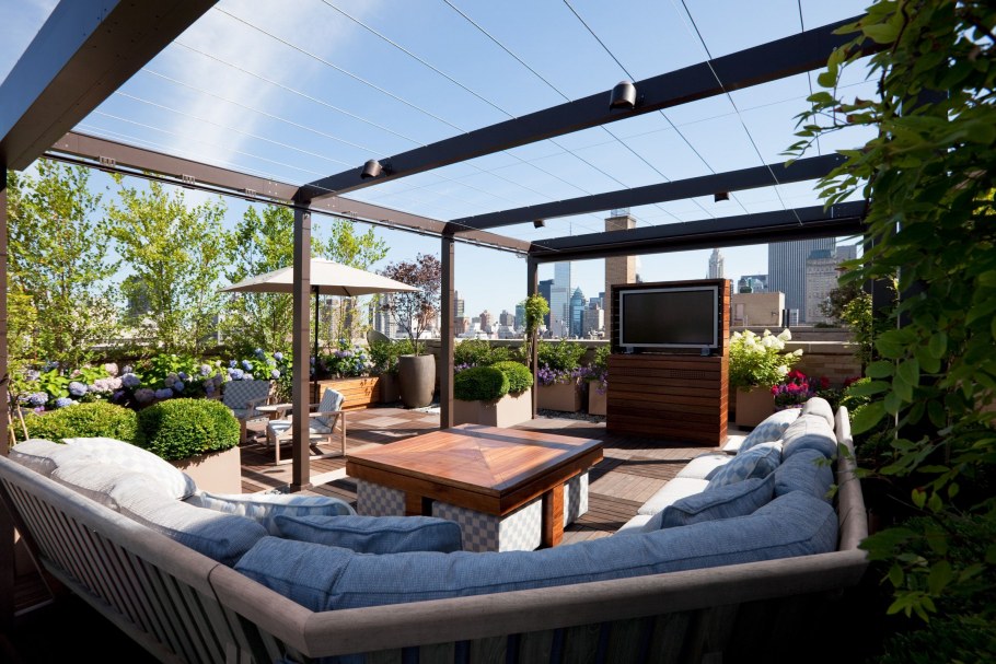 Навес в стиле Минимализм