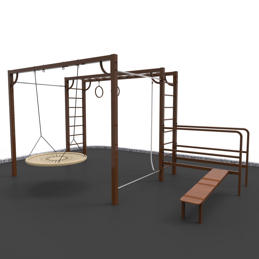 Спортивно-игровой комплекс romana с рукоходом 501.16.00