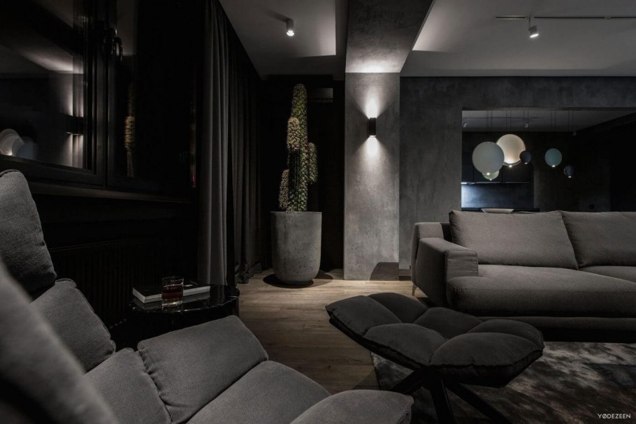 Тотал Блэк спальня