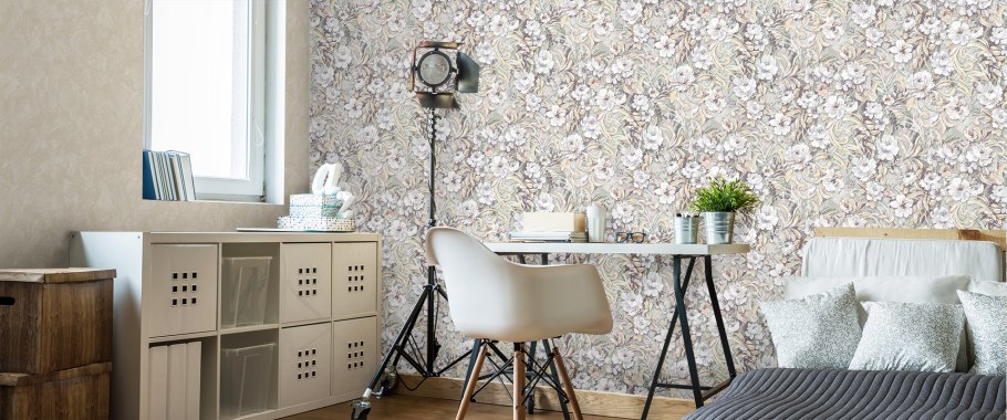 Обои Victoria Stenova Santa-Barbara 888395 в интерьере