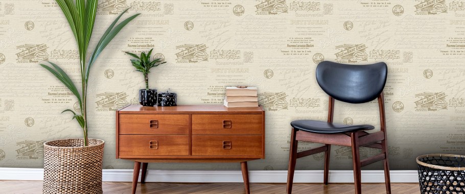 Спальня гостиная с серыми обоями