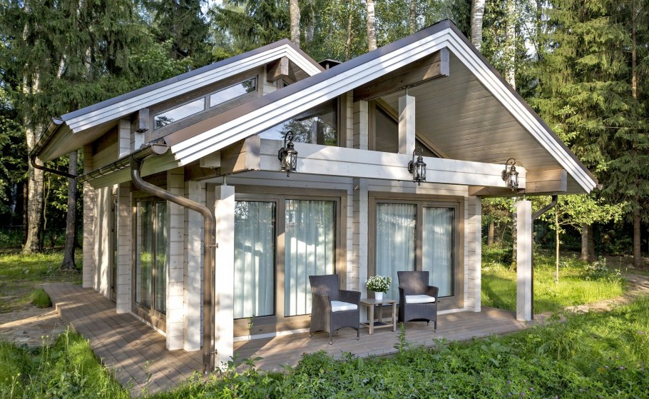 Проект Скандинавия из клееного бруса