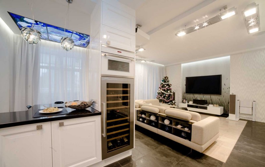 Кухня гостиная